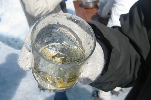 Whiskey with Glacier Ice