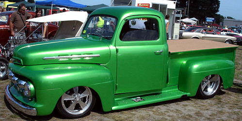 1951 Ford F1 Pickup Truck At Gembrook car show