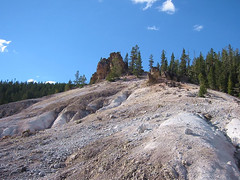 The rocky outcrop viewed from the south.