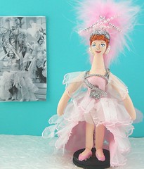 Lucy Gets in the Movies Art Doll Miniature