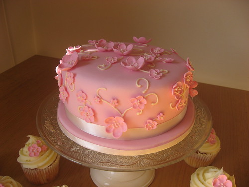 LiliRoses blessing cake inspired by Peggy Porschen by boobalay1983