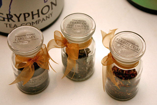 Gryphon Tea kicked off the Heritage Art Series with three tea blends