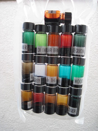Ink Samples from Pear Tree Pens