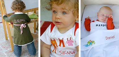 Regalos personalizados para bebés de Sorprentas