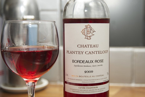 Wine of the Month: 2009 Chateau Plantey Canteloup Rosé Bordeaux