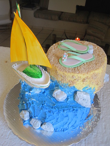 Sailboat Cake
