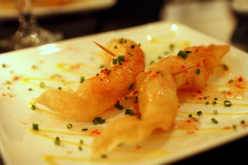 Crispy Shrimp “papillotte”