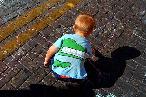 street chalk