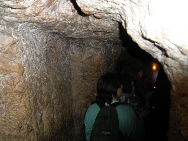 Entering Hezekiah's Tunnel