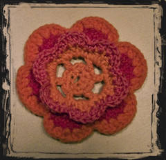 Crochetted flower Tutorial