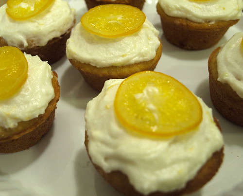 candied lemon cupcakes