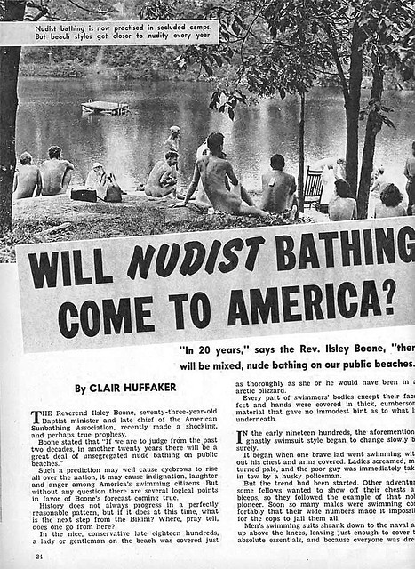 The big question of 1953: nude beaches?