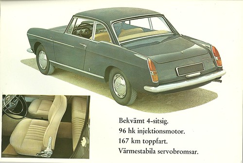 Peugeot 404 coupe 1967