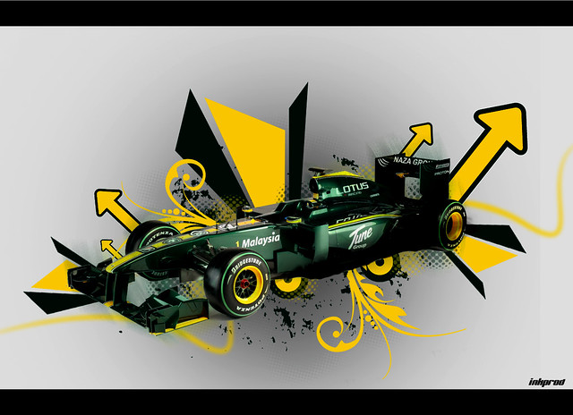 Lotus F1 by inkprod