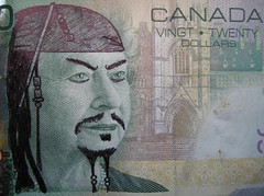 Flickr Defaced Currency Jack Sparrow