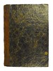 Front cover of binding from Quaestiones naturales antiquorum philosophorum