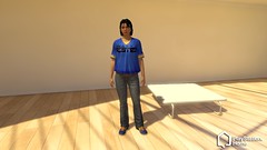 PlayStation Home Tester Female Jersey