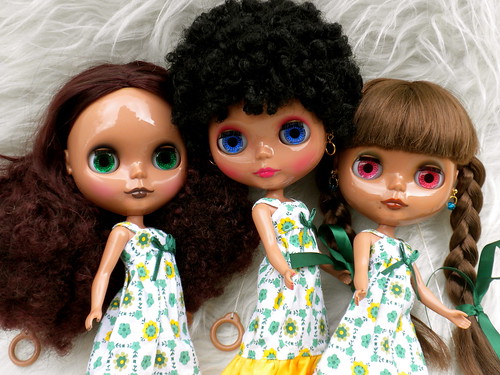 Blythe Doll of Color Ethnic Background group most recent on FlickeFlu