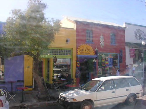 Shops along Fourth Avenue