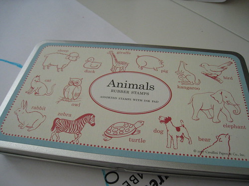 Animal Stamps by Cavallini