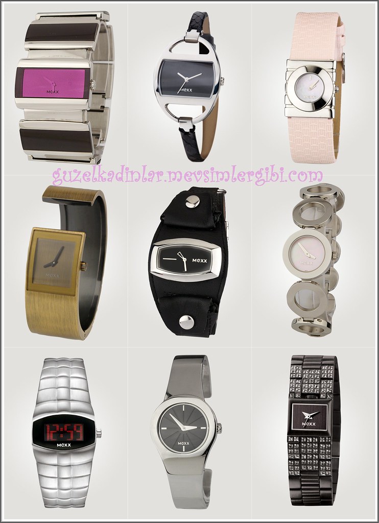 Mexx Markalı Bayan Kadın Kız Kol Saatleri Kol Saati Modelleri - 2010 Trendy Kol Saatleri Son Moda Bayan Kol Saati Modelleri