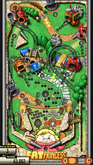 Pinball Heroes Bundle 2 for PSP: Fat Princess table