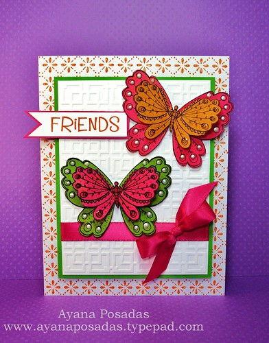 Friendship Butterfly Card (1)