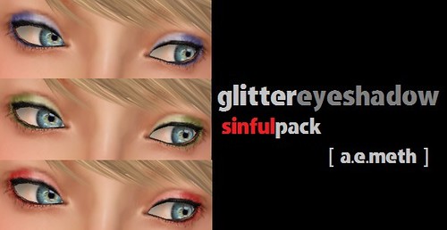 Glitter Eyeshadow: Sinful Pack