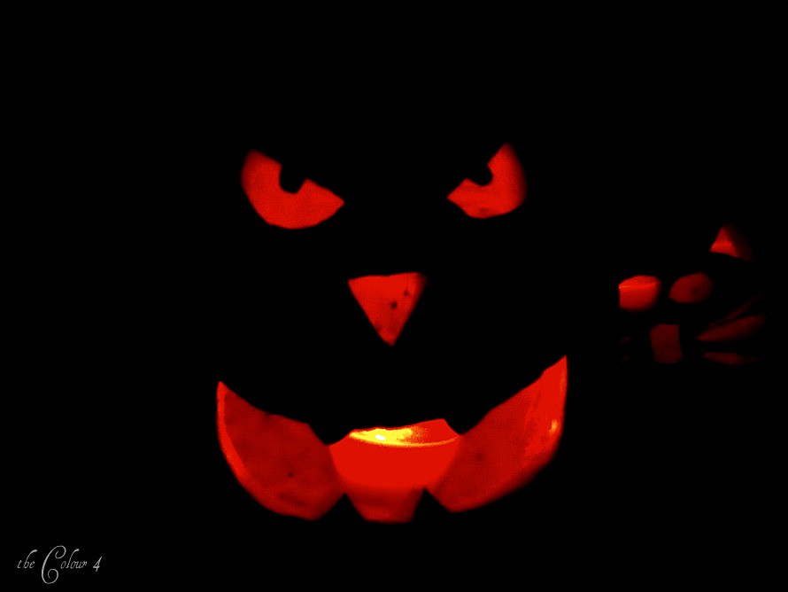 Scary Pumpkin Face