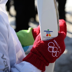 Olympic Torch relay/ Credit: Flickr user jp1958