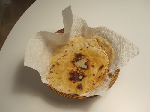 My first homemade tortillas came out great