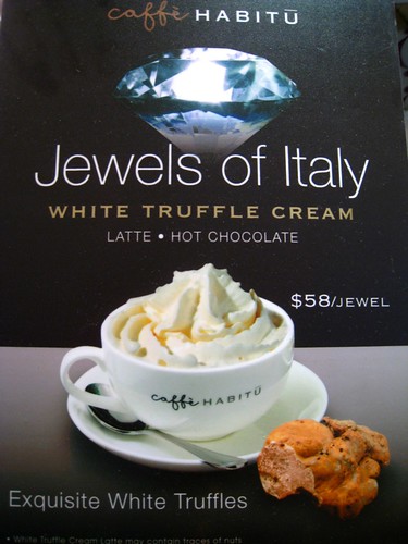 Caffe Habitu - Jewels of Italy, White Truffle Cream Latte