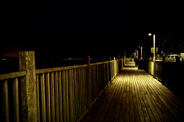kelong walk at night