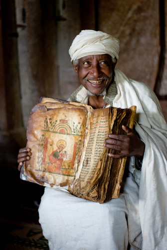 Ethiopia - The priest and the eight hundred year old bible