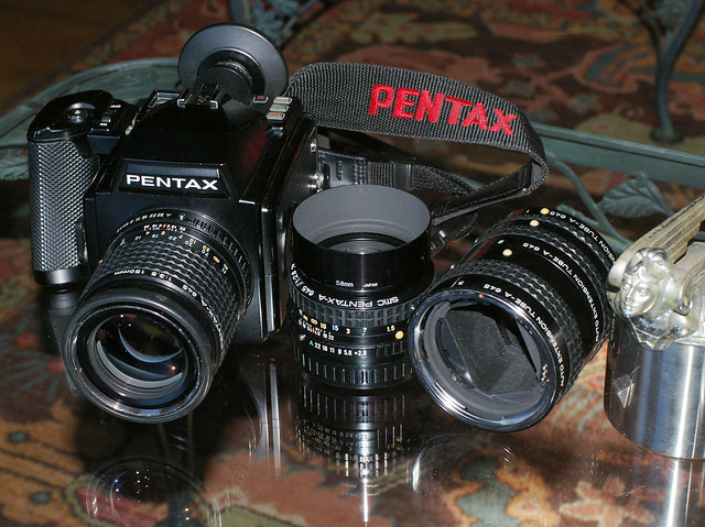 PENTAX  645 catalogue publicitaire photographie photo 