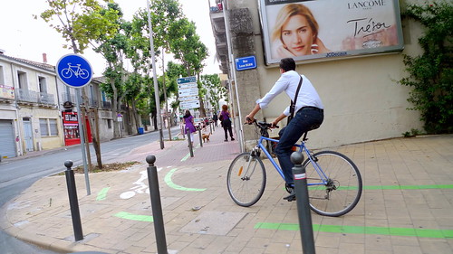 Montpellier is becoming one of France's top cycling cities. Photo: Jean-Louis Zimmermann