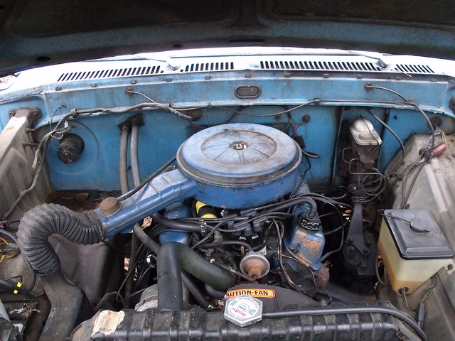 old ford truck engine f100 motor 1973 v8 302