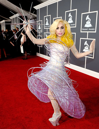 4322158100 679b06f835 Lady Gaga Grammy Outfit: Out of this World!