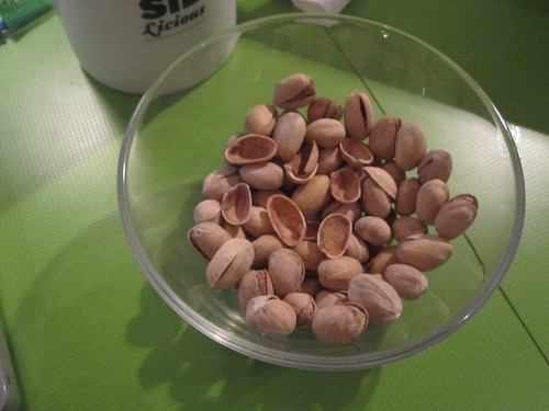 pistachios from the bistro - free