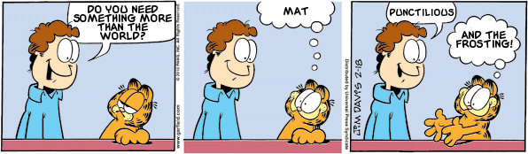 Garfield: Lost in Translation, February 18, 2010