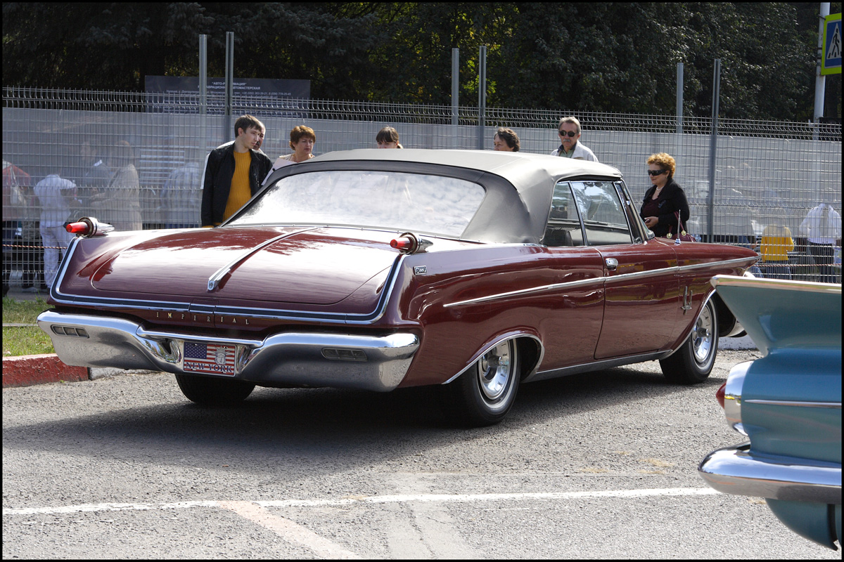 1962 Chrysler imperial crown convertible #4
