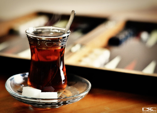 Turkish Tea and Tavla