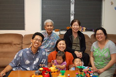 All the Ching family together. And Kathy too.