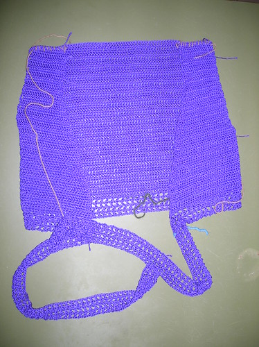 Croche V-top... making of