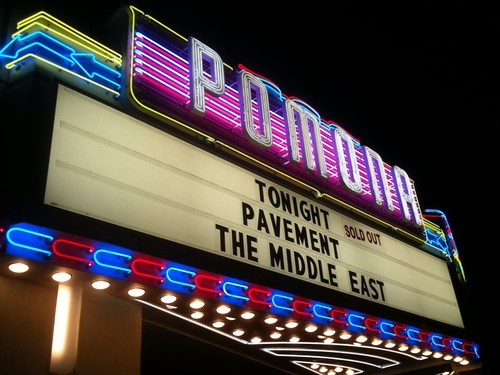 pavement in ponoma marquee