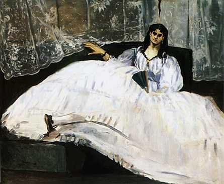 Baudelaire's Mistress, Reclining, Edouard Manet