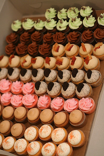 Mini cupcake assortment