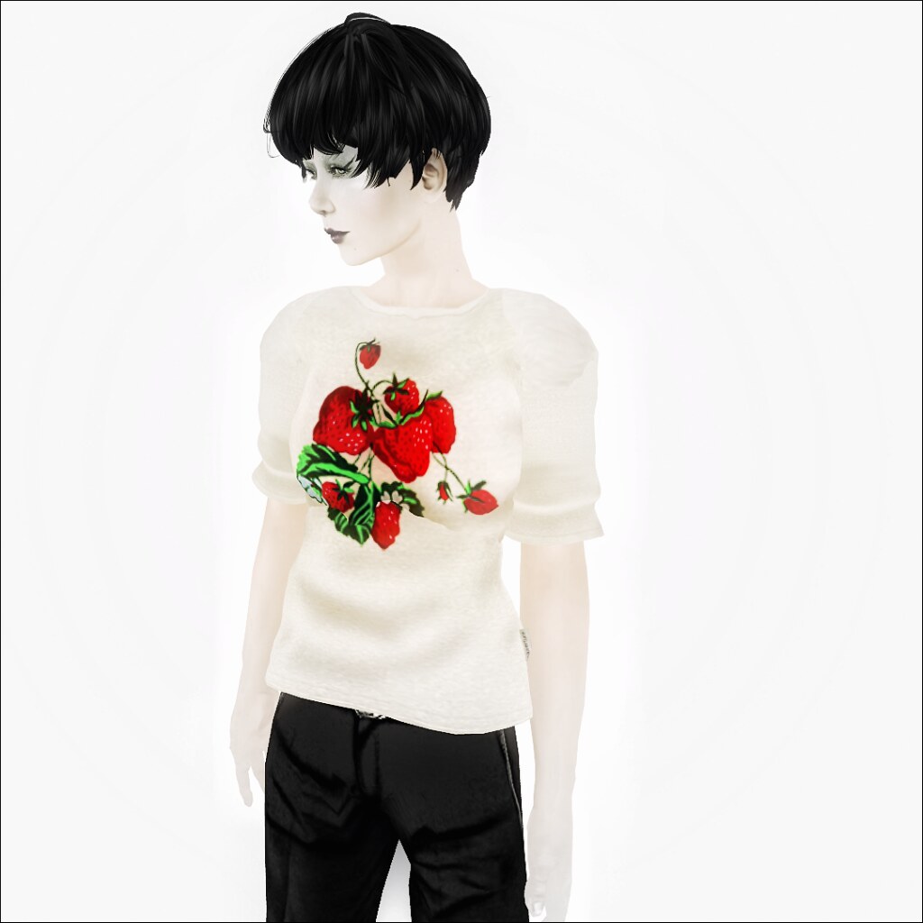 couverture*The Strawberry Tee>White