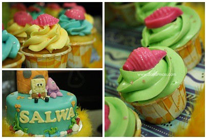 Salwa's 5th Birthday Cupcake Package