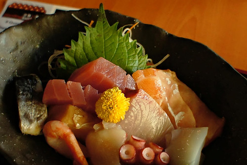 Sashimi platter at Standing Sushi Bar, Queen Street